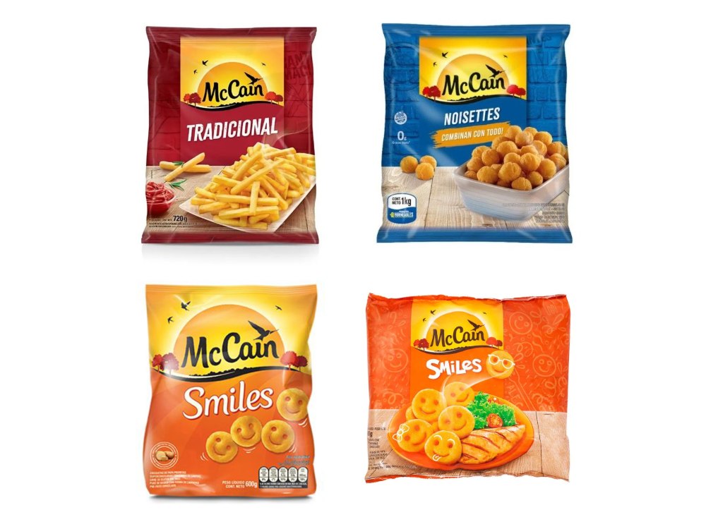Papas congeladas McCain para mayoristas en Córdoba